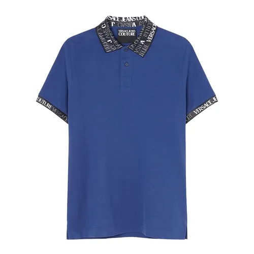 Áo Polo Nam Versace 73GAGT07 CJ01T 259 Màu Xanh Size S