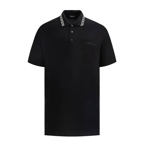 Áo Polo Nam Versace A89504S A231377 TN 2B130 Màu Đen Size S