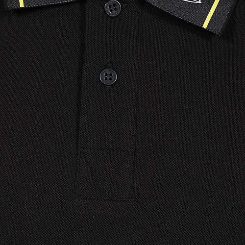 Áo Polo Nam Versace Jeans Couture Logo Print Collar Polo Nero 75GAGT13 CJ01T 899 Màu Đen Size L-2