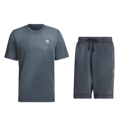 Bộ Quần Áo Cộc Tay Nam Adidas ADI001 (HK7507+HK7505) Màu Xám Size XS - Thời trang - Vua Hàng Hiệu