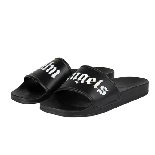 Dép - Dép Nam Palm Angels PMIC001C99PLA00110011001 Màu Đen Size 41 - Vua Hàng Hiệu