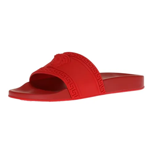 Dép Nam Versace Red Palazzo Medusa Pool DSU5883 DGO9G D6G Màu Đỏ
