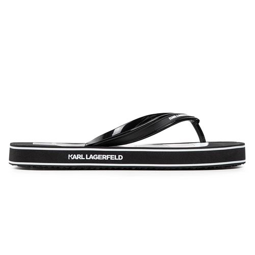 Dép Xỏ Ngón Karl Lagerfeld Ikonic KL71005 Màu Đen Size 39-40-2