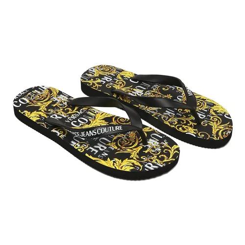 Dép Versace - Dép Xỏ Ngón Nam Versace Jeans Couture 74YA3SQ7ZS627 Phối Màu Size 39 - Vua Hàng Hiệu