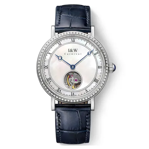 Đồng Hồ Nam I&W Carnival 626G1 Automatic Màu Xanh Bạc