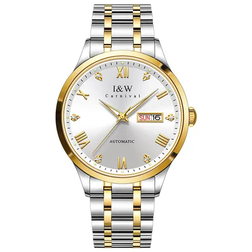 Đồng Hồ Nam I&W Carnival 679G1 Automatic Màu Bạc