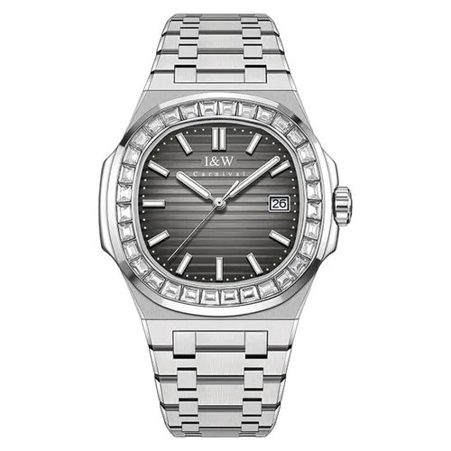 Đồng Hồ Nam I&W Carnival 721G3 Automatic Màu Bạc - Đồng hồ - Vua Hàng Hiệu