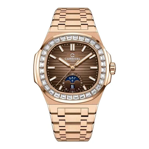 Đồng Hồ Nam I&W Carnival Nautilus 8110G-VH-N G8110.306.414 Màu Vàng Nâu - Đồng hồ - Vua Hàng Hiệu