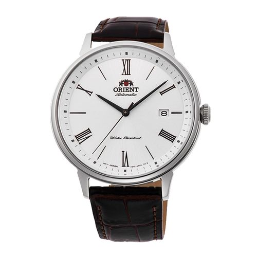Đồng Hồ Nam Orient Classic Automatic Silver Dial Men's Watch  RA-AC0J06S10B Màu Nâu Bạc