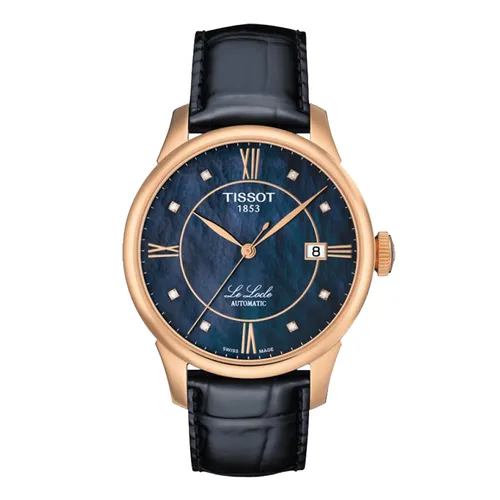 Đồng Hồ Nam Tissot Le Locle Diamond T41.6.423.96 Màu Đen Vàng