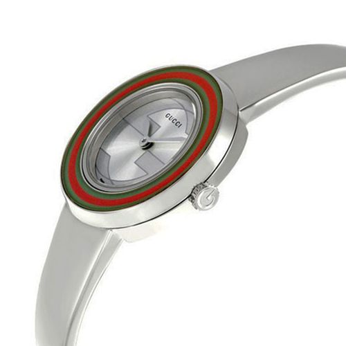 Đồng Hồ Nữ Gucci U-Play Stainless Steel Watch YA129506 Màu Bạc-2