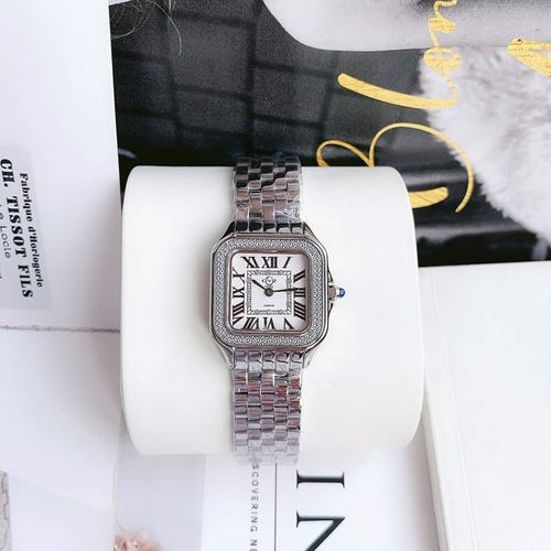 Đồng Hồ Nữ GV2 By Gevril 12110B Women's Milan Diamond Swiss Quartz Watch Màu Bạc-3