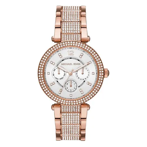 Michael Kors - Đồng Hồ Nữ Michael Kors MK Parker Multifunction Rose Gold MK6760 Màu Vàng Hồng - Vua Hàng Hiệu