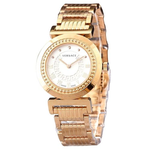 Đồng Hồ Nữ Versace Vanity Collection Gold Watch 35mm Màu Vàng-2
