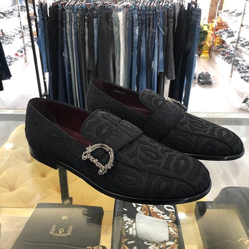 Giày Lười Nam Dolce & Gabbana D&G 17394152HX Màu Đen Size 40-3