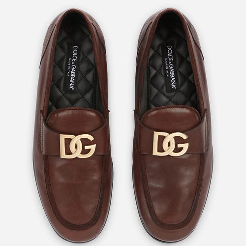 Giày Lười Nam Dolce & Gabbana D&G A50462AQ99380047 Màu Nâu Size 8-3