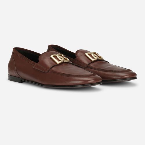 Giày Lười Nam Dolce & Gabbana D&G A50462AQ99380047 Màu Nâu Size 8-4
