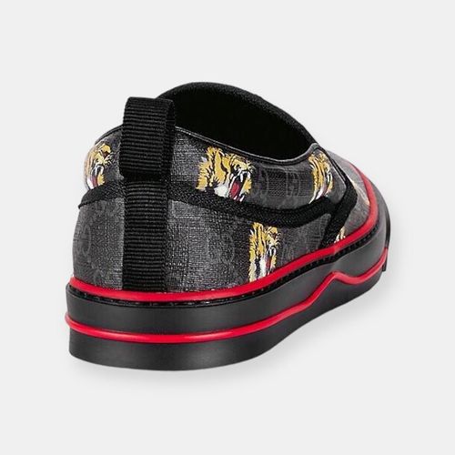 Giày Slip On Gucci 69971UXV20196 Màu Đen Vàng Size 40-3