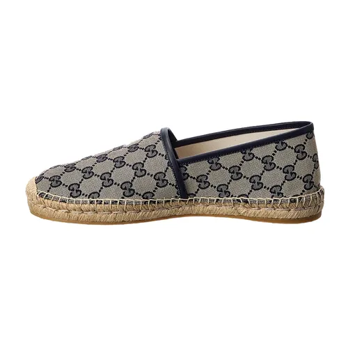 Giày Gucci Giày Slip On - Giày Slip On Gucci Cói Vân Mono 4669034099 Màu Xám Size 41 - Vua Hàng Hiệu