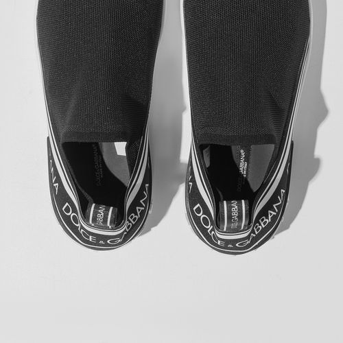Giày Slip On Nam Dolce & Gabbana D&G CS1706AA376 Màu Đen Size 40-5