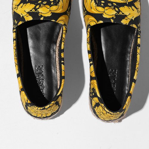 Giày Slip On Nam Versace 1004041DTES3D4191 Màu Vàng Size 40-4