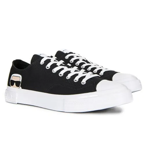 Karl Lagerfeld Sneakers - Giày Sneaker Karl Lagerfeld Gót Mặt KL50310 Màu Đen Size 40 - Vua Hàng Hiệu