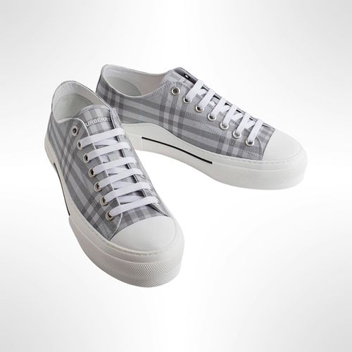 Giày Sneaker Nam Burberry 8052341 Màu Xanh Xám Size 41-2