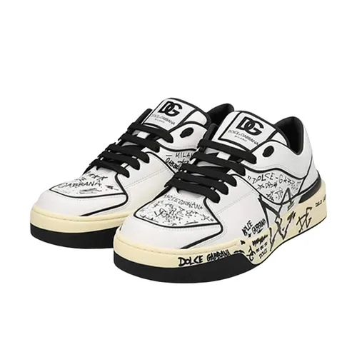 Giày Sneaker Nam Dolce & Gabbana D&G CS2119AE509 Màu Đen Trắng Size 42