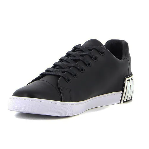 Giày Sneaker Nam Moschino Gót Chữ MB15402G1EGA0000 Màu Đen Size 39