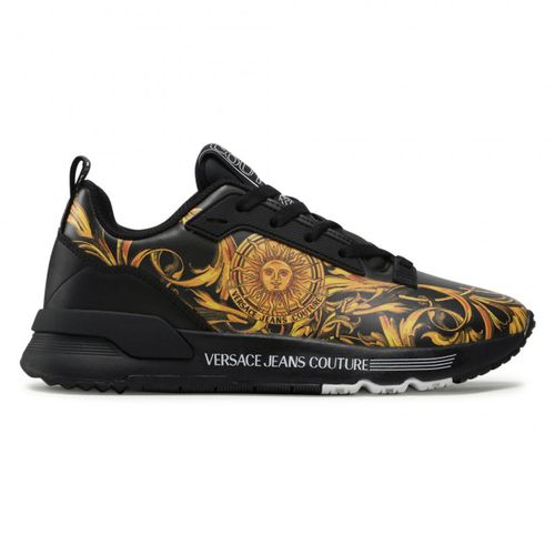 Giày Sneaker Nam Versace 72YA3SAA ZS236 G89 Màu Đen Vàng Size 39-2