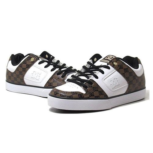Giày Sneaker Nam DC Shoes DM221022 Pure Se Sn Men's Màu Trắng Nâu Size 40.5-5