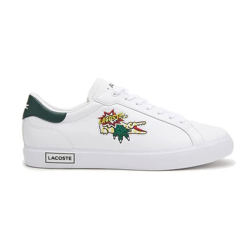 Giày Thể Thao Lacoste Powercourt Leather 222 7 SM01234 Màu Trắng Size 40.5-4