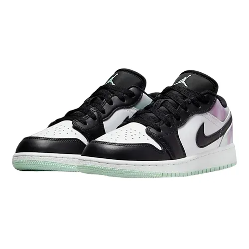 Giày Thể Thao Nam Nike Air Jordan 1 Low Tie Dye DM1199-100 Màu Trắng/Đen Size 44.5