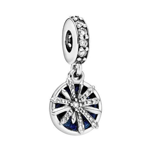 Trang sức Xanh bạc Hạt vòng charm - Hạt Vòng Charm Nữ Pandora Dazzling Wishes Fireworks Dangle 797531CZ Màu Xanh Bạc - Vua Hàng Hiệu
