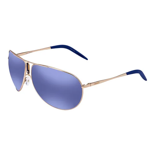 Kính mắt - Kính Mát Carrera Blue Sky Mirror Pilot Sunglasses GIPSY/S AOZ 64 Màu Xanh Da Trời - Vua Hàng Hiệu