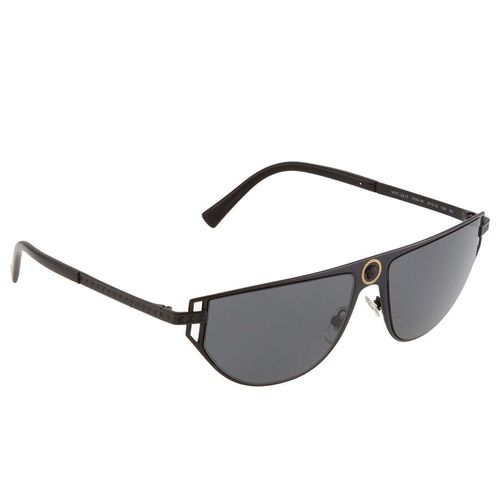 Kính Mát Nam Versace Grey Rectangular Men's Sunglasses VE2213 10098757 Màu Xám Đen-3