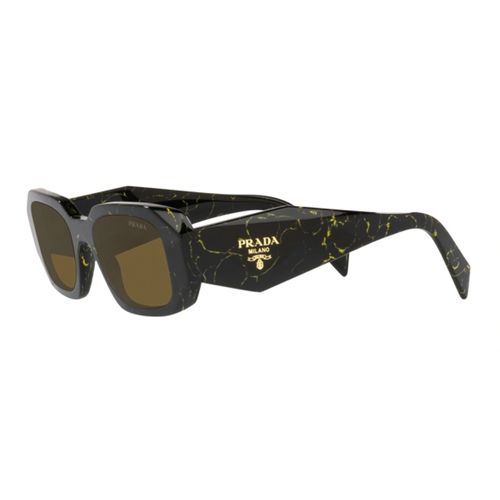 Kính Mát Nữ Prada Dark Brown Rectangular Ladies Sunglasses PR 17WS 19D01T Màu Nâu Đậm-4