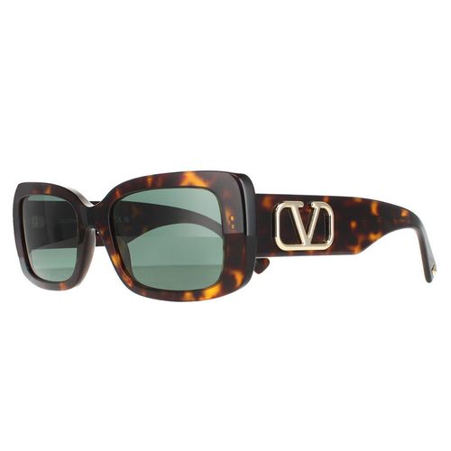 Kính Mát Nữ Valentino VA4108 500271 Eye Sunglasses Màu Xanh/ Havana-1