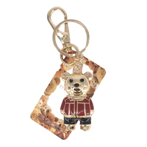 Móc Khóa Charm TTWN BEAR Bear Màu Đỏ