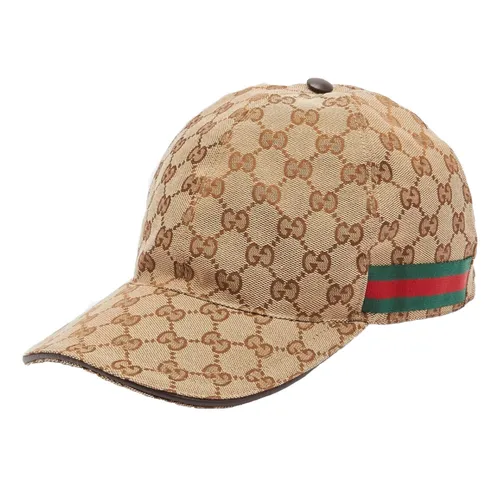 Mũ Gucci Original GG Web ‘Beige’ 200035-KQWBG-9791 Màu Beige Size M
