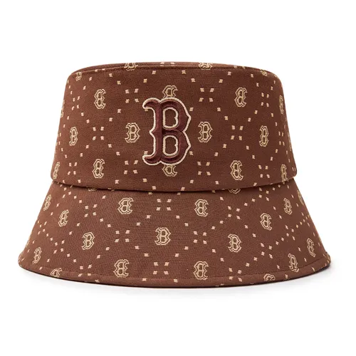 Mũ nón - Mũ MLB Bucket Boston Red Sox 3AHTM063N-43BRD Màu Nâu - Vua Hàng Hiệu