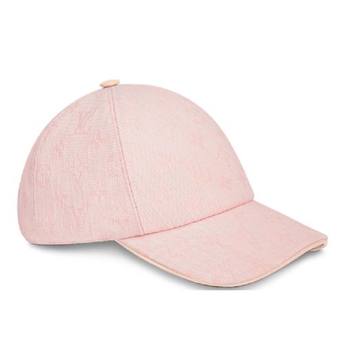 Mũ Nữ Louis Vuitton LV Monogram Be My Cap Pink M77543 Màu Hồng Size M-2
