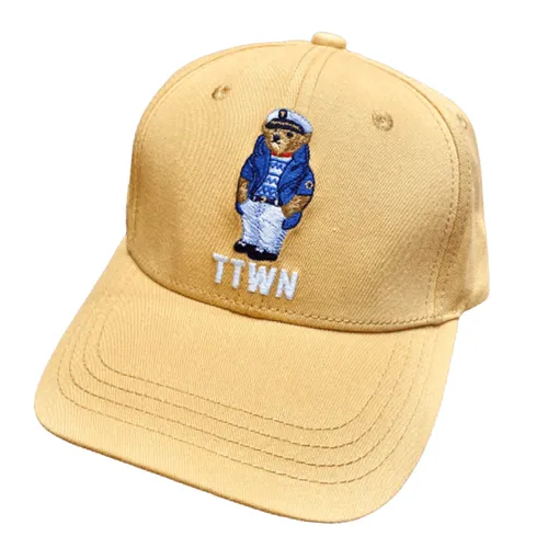 Mũ TTWN BEAR MZ006 Màu Vàng