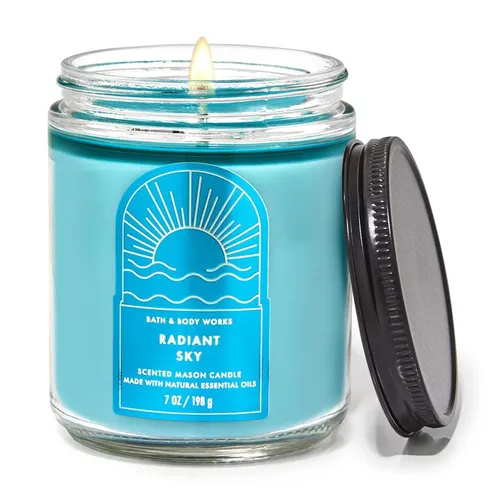 Nến Thơm Bath & Body Works Radiant Sky 198g - Nến thơm - Vua Hàng Hiệu