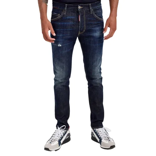 DSquared2 Xanh đậm - Quần Jean Nam Dsquared2 S74LB0830 Màu Xanh Đậm Size 44 - Vua Hàng Hiệu
