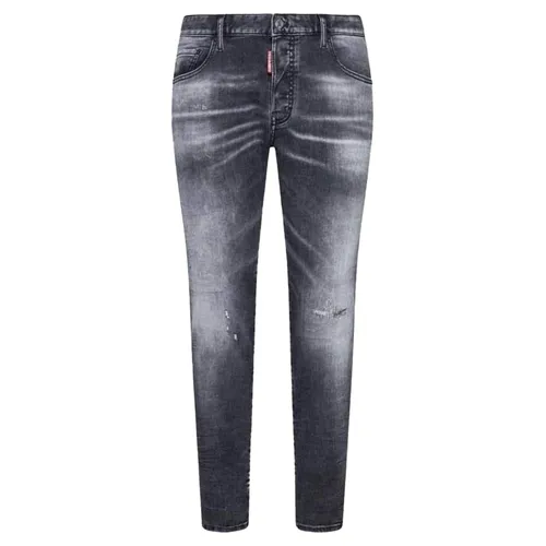 Thời trang Đen Quần jeans Có sẵn - Quần Jean Nam Dsquared2 S74LB1300S30503 900 Màu Đen Size 48 - Vua Hàng Hiệu