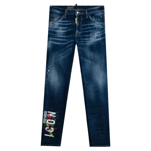DSquared2 Xanh đậm - Quần Jean Nam Dsquared2 S79LA0051 S30342 470 Màu Xanh Đậm Size 46 - Vua Hàng Hiệu