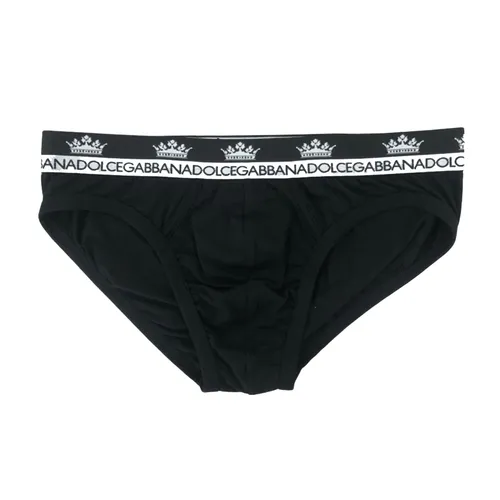 Quần Lót Nam Dolce & Gabbana D&G Tam Giác M3B04J FUGIA N000 Màu Đen Size 3
