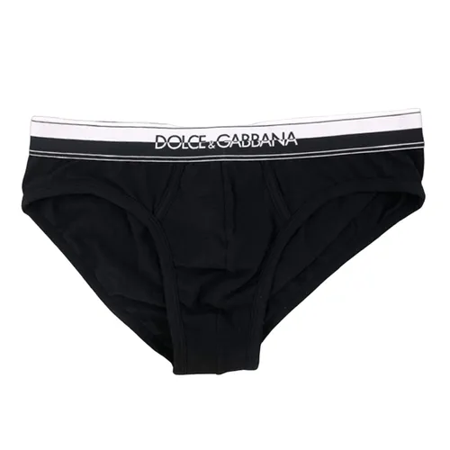 Quần Lót Nam Dolce & Gabbana D&G Tam Giác N3C63J FUGIA N0000 Màu Đen Size 4