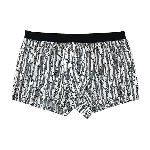 Thời trang Dolce & Gabbana Đen trắng Quần lót - Quần Lót Nam Dolce & Gabbana D&G M4Q84JFS7ZHHWI57 Màu Đen Trắng Size 4 - Vua Hàng Hiệu
